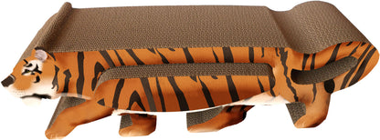 Scratch 'n Shapes Large Tiger Scratcher - 2 in 1