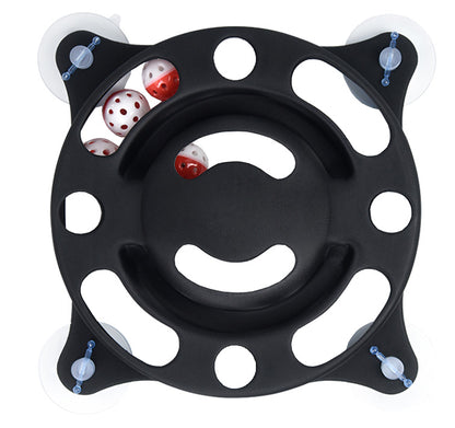 Pet Life'Sticky-Swipe' Interactive Suction Cup Kitty Cat Toy